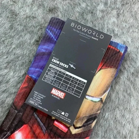 NWT Bioworld Marvel Avengers Socks - Picture 9 of 9